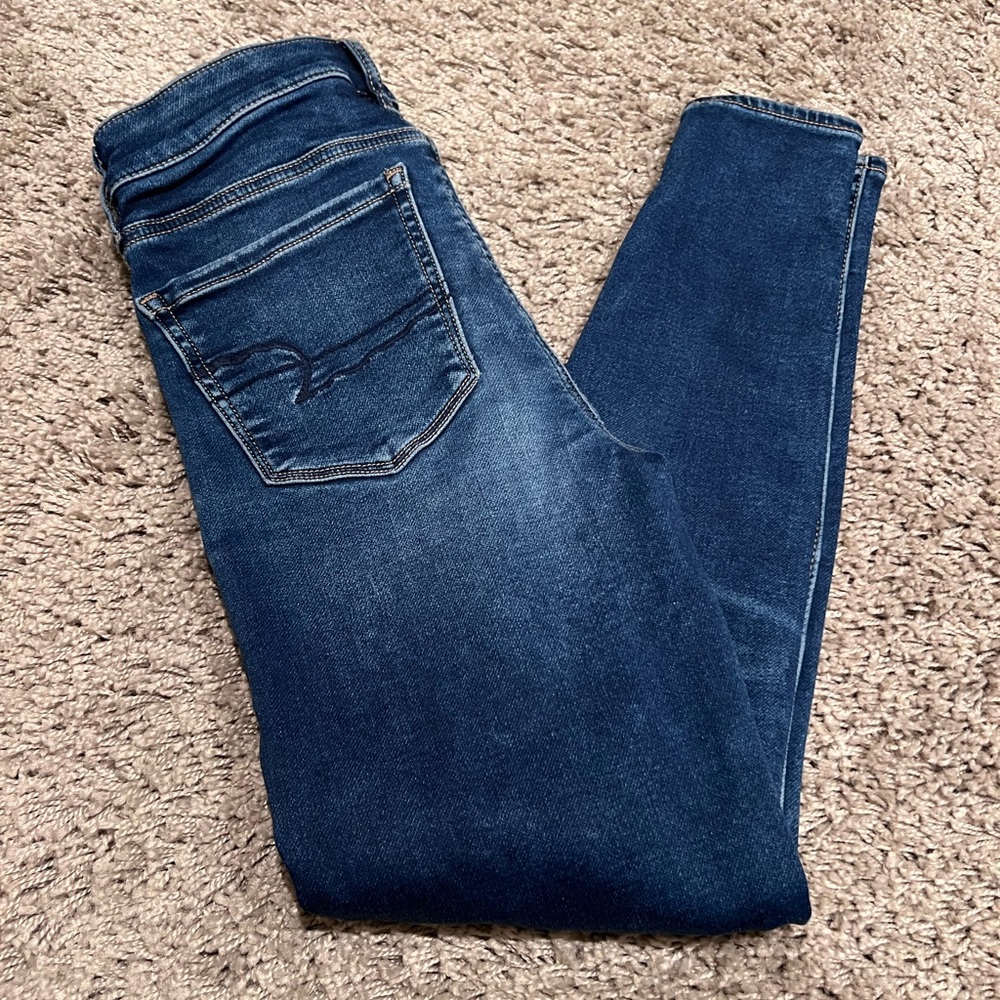 American Eagle Next Level Stretch Distressed Skinny Jean